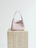 Mini Leather Inspired Kelly Bucket Bag