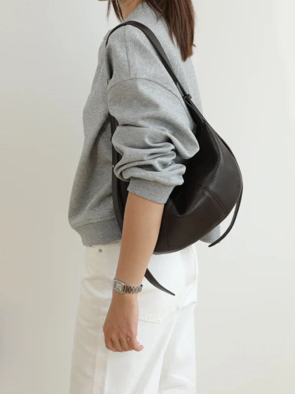 Everyday Leather Croissant Shoulder Bag