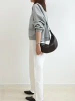 Everyday Leather Croissant Shoulder Bag