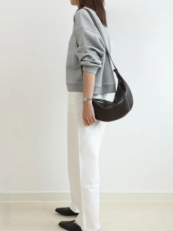 Everyday Leather Croissant Shoulder Bag