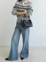 Mini Leather Inspired Kelly Bucket Bag