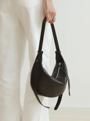 Everyday Leather Croissant Shoulder Bag