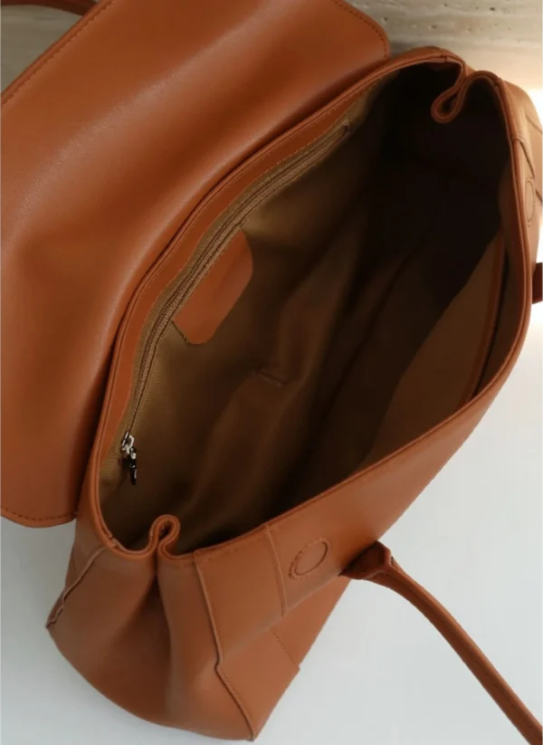 Work Tote Bag Flap Shoulder Bag