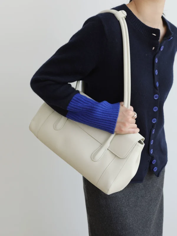 Work Tote Bag Flap Shoulder Bag