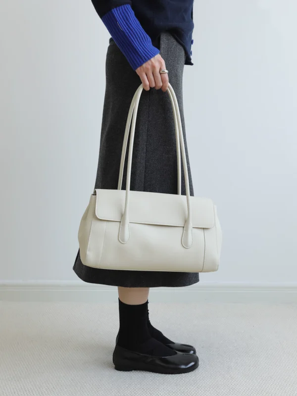Work Tote Bag Flap Shoulder Bag