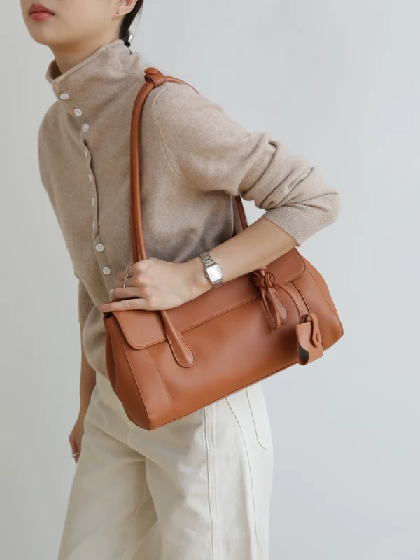 Work Tote Bag Flap Shoulder Bag